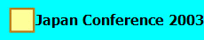 Japan Conference 2003 